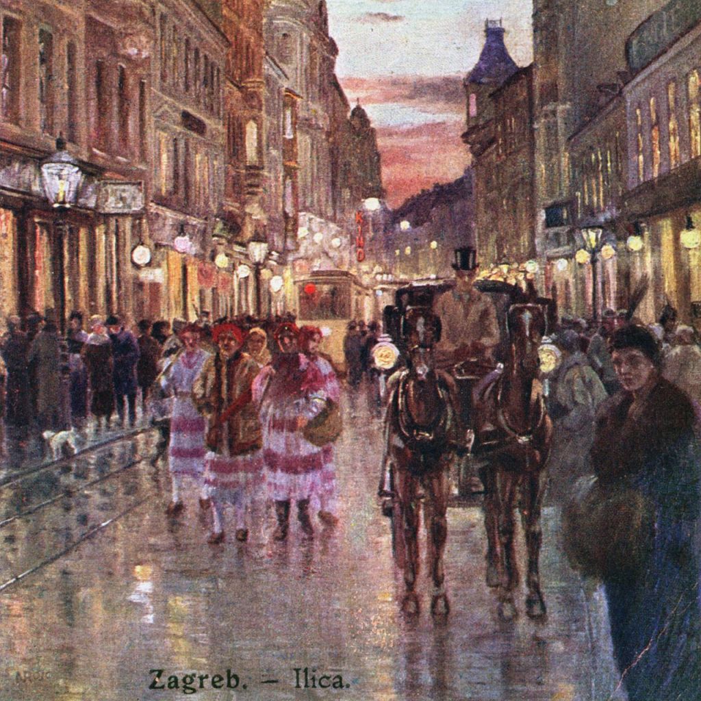 Slika. llica oko 1920.-1925. godine (Autorica Nasta Rojc)